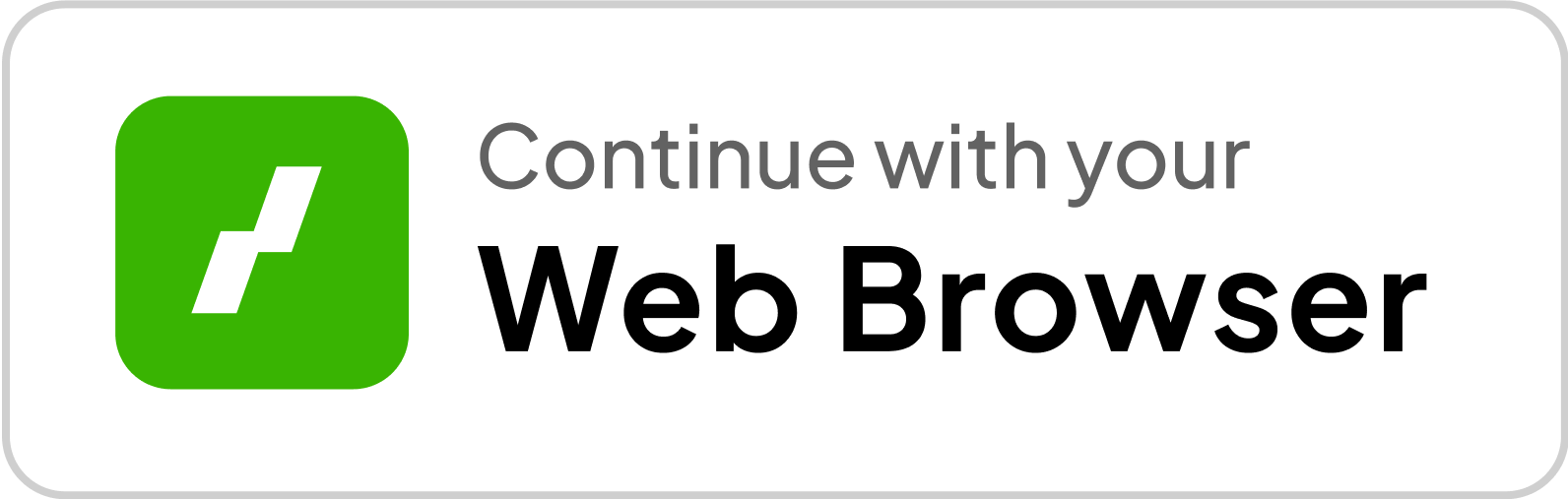 Continue on your browser